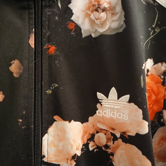 Adidas 3-Stripes Floral Track Jacket - Picture 2 of 8